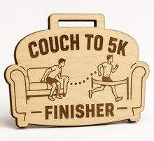 Load image into Gallery viewer, C25K Medal - Engraved C25K Couch Design