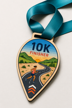 Load image into Gallery viewer, 10k Medal - Colour Scenic Design