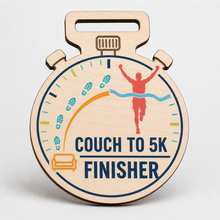Load image into Gallery viewer, C25K Medal - Colour Stop Watch Design