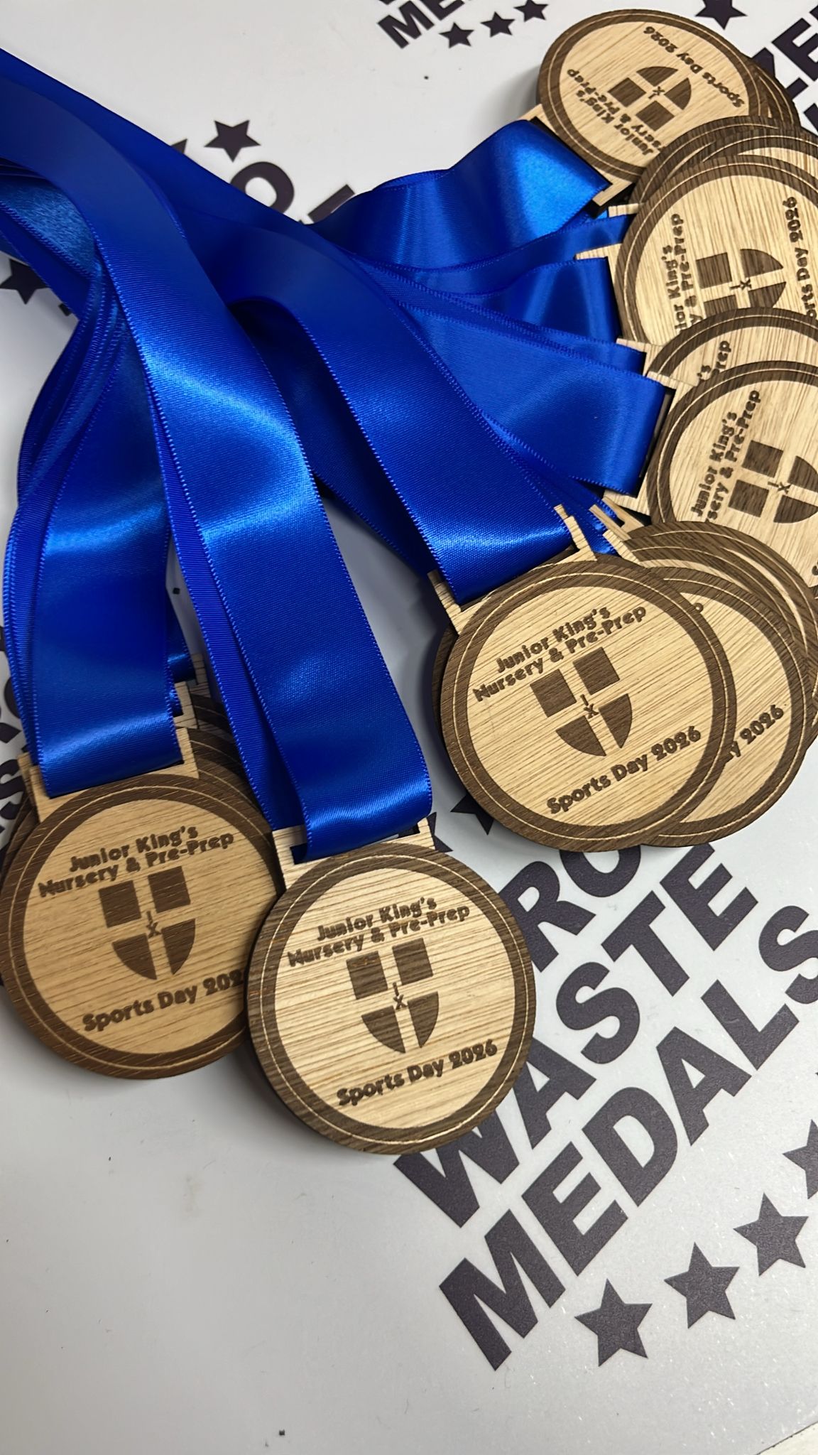 Super Budget Engraved Wooden Medal