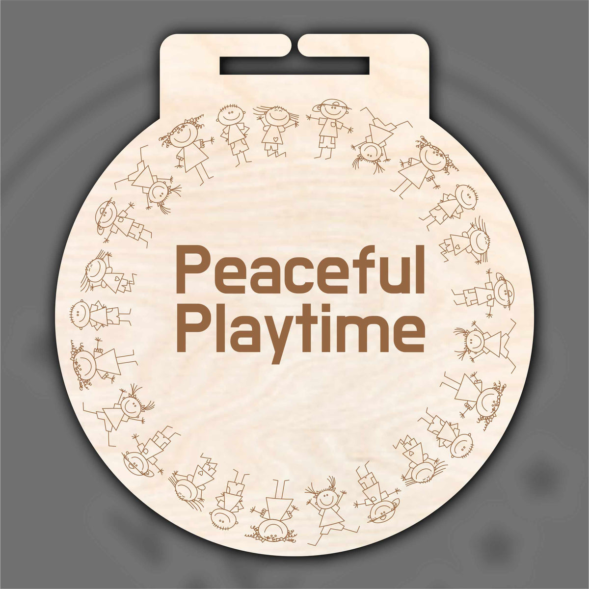 Peaceful Playtime Medal x 10,20,50 and 100 pack
