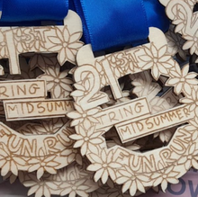 Load image into Gallery viewer, Custom Engraved Wooden Medal