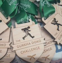 Load image into Gallery viewer, Custom Engraved Wooden Medal