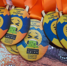 Load image into Gallery viewer, Custom Colour Printed Wooden Medal