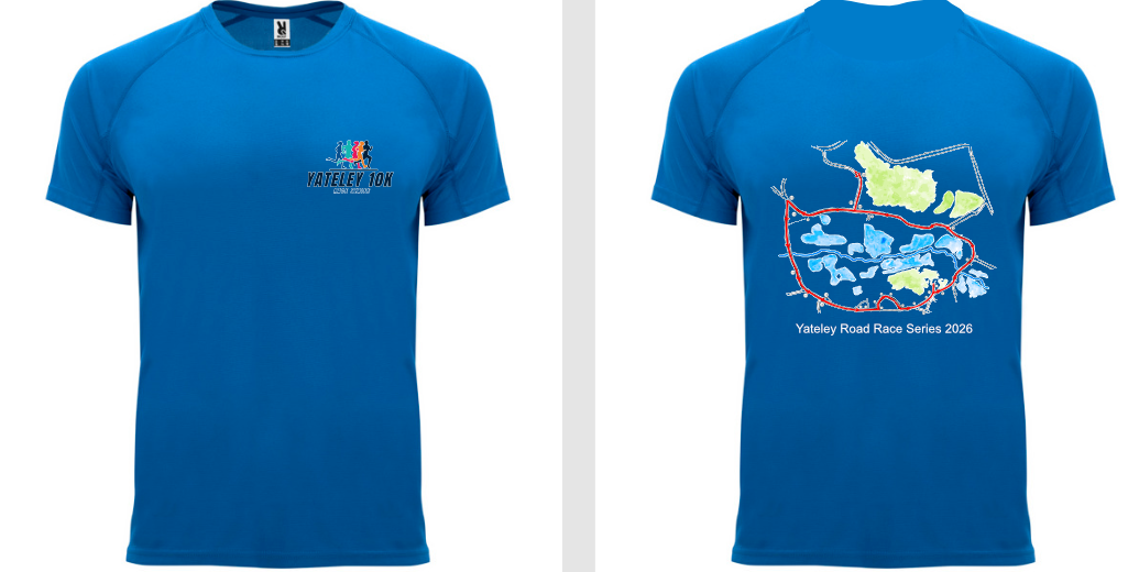 Yateley 10K 2026 Official Uni-sex Technical T-Shirt 🌳