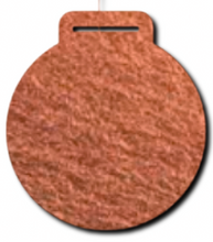 Load image into Gallery viewer, Customisable Wooden Medal 3mm