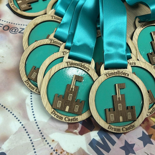 Double Layer Medals for School Events | Timesliders Adventure at Drum Castle