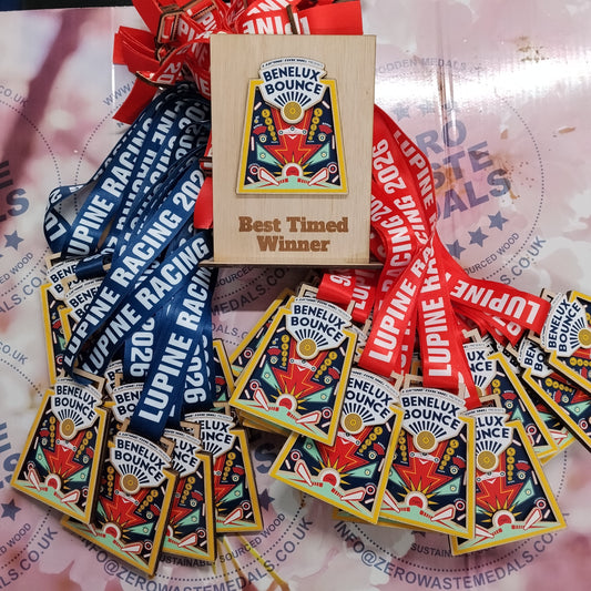 Custom Wooden Medals: How Zero Waste Medals Transformed Benelux Bounce 2026