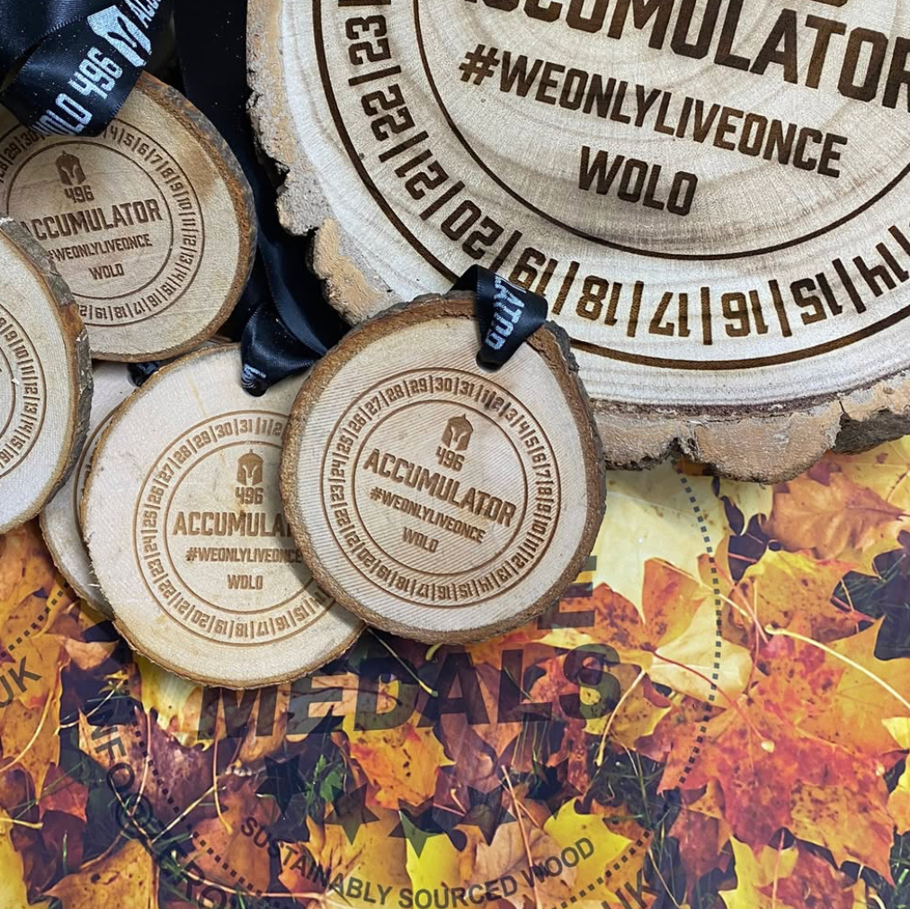 FAQ Material - Log Slice Medals
