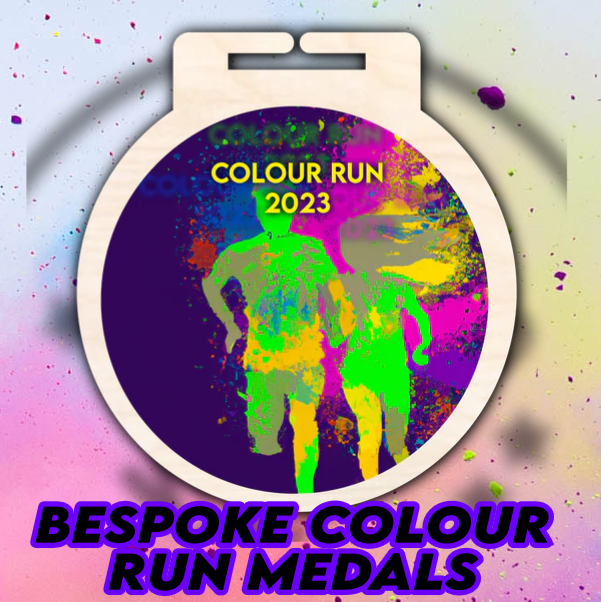 Elevate Your Running Events with Our Exquisite Colour Run Medals