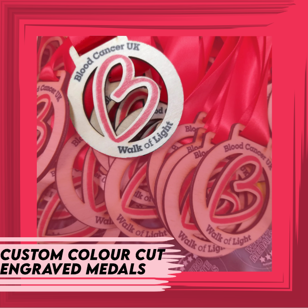 The Art of Adding Colour and Depth into Wooden Medals