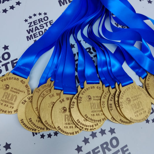 Custom Wooden Medals for RUN Hereford