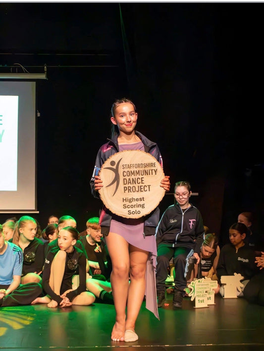 How Zero Waste Medals Created Wooden Trophy Log Slice Awards for a Dance Competition