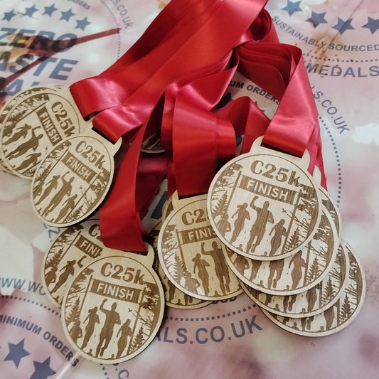 How Zero Waste Medals Delivered C25k Wooden Medals to Northern Ireland in 48 Hours