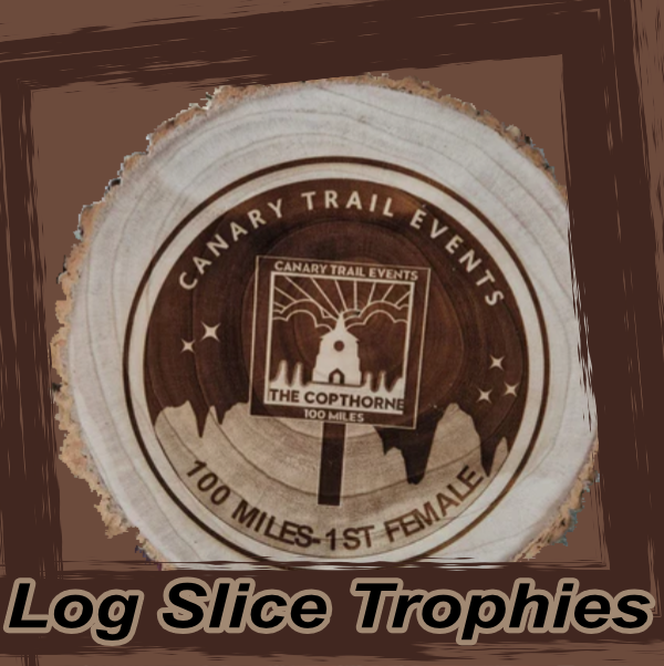 Introducing our Unique Wooden Log Slice Range for Medals and Trophies