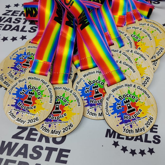 How a Colour Run Medal Matched the Energy of the Event