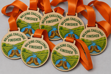 Load image into Gallery viewer, Walking Medal - Colour River Boot Design
