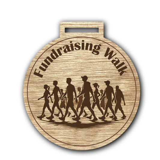 Fundraising Walking Medal 1