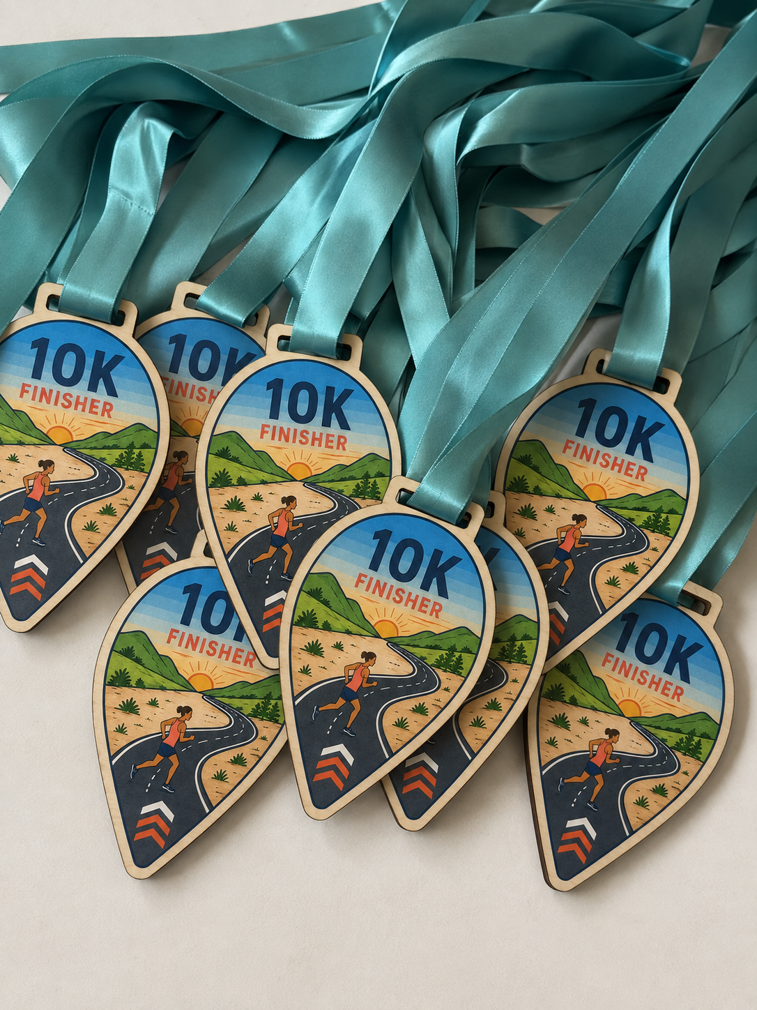 10k Medal - Colour Scenic Design
