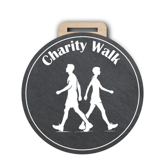 Slate Charity Walk Medal 3