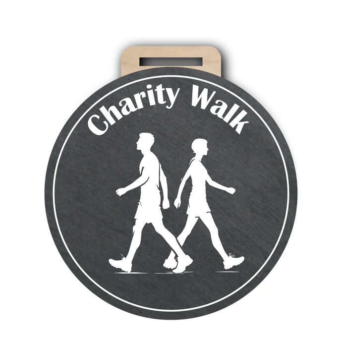 Slate Charity Walk Medal 3