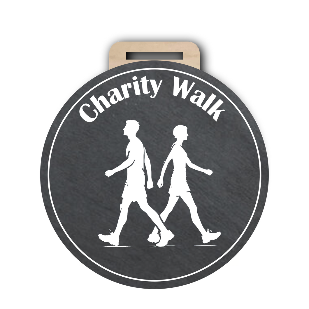 Slate Charity Walk Medal 3