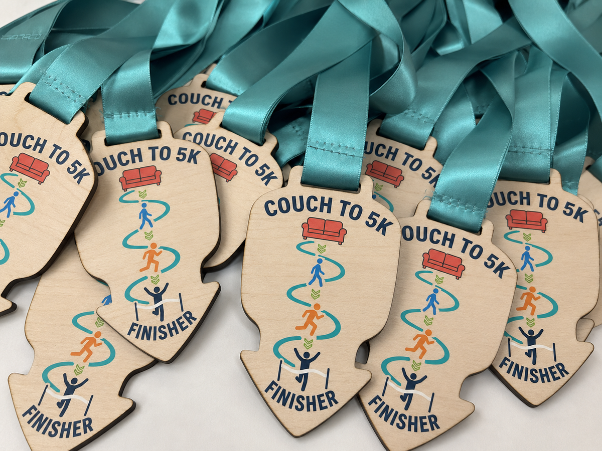 C25K Medal - Colour Arrow Design