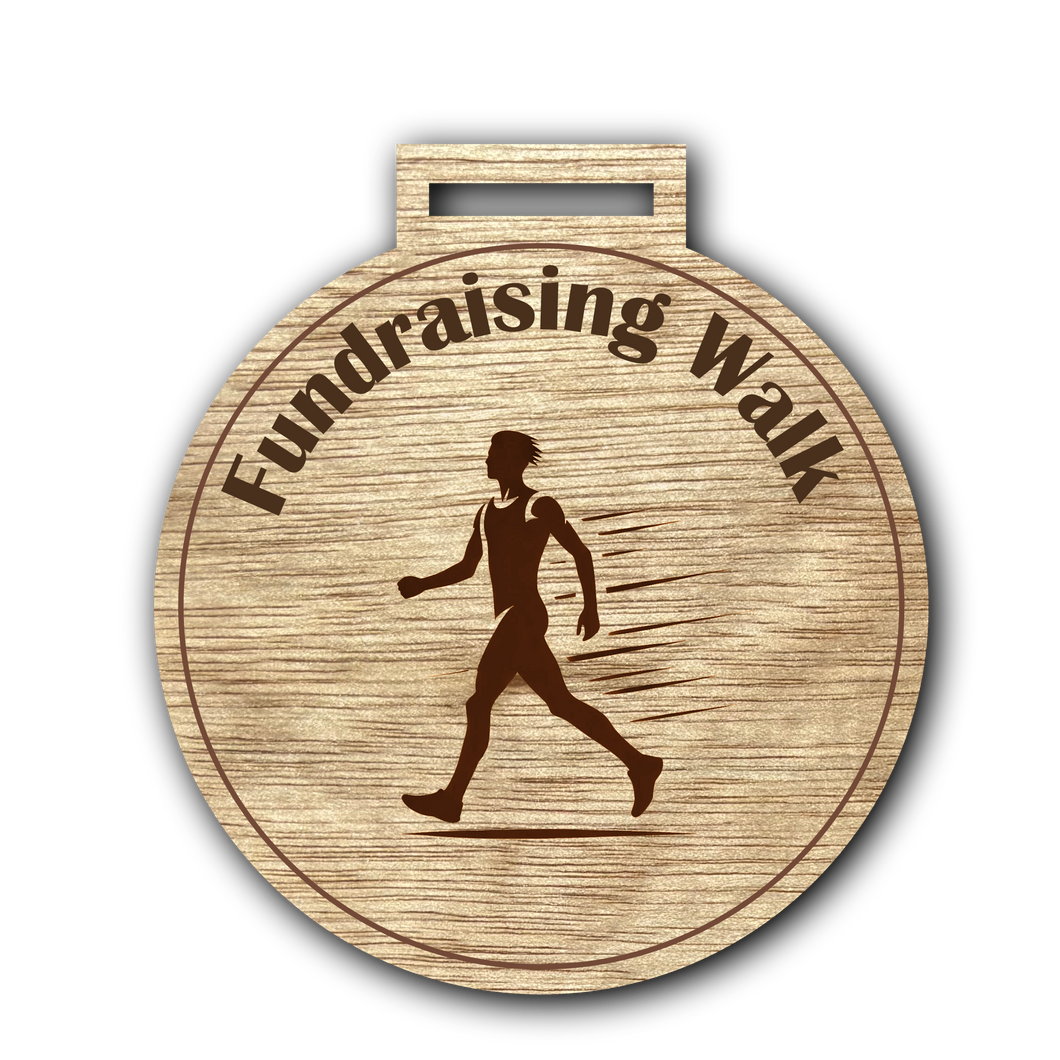 Fundraising Walking Medal 2