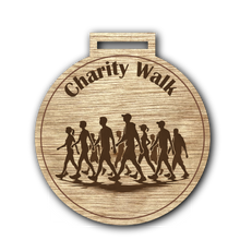 Load image into Gallery viewer, Charity Walk Medal 1
