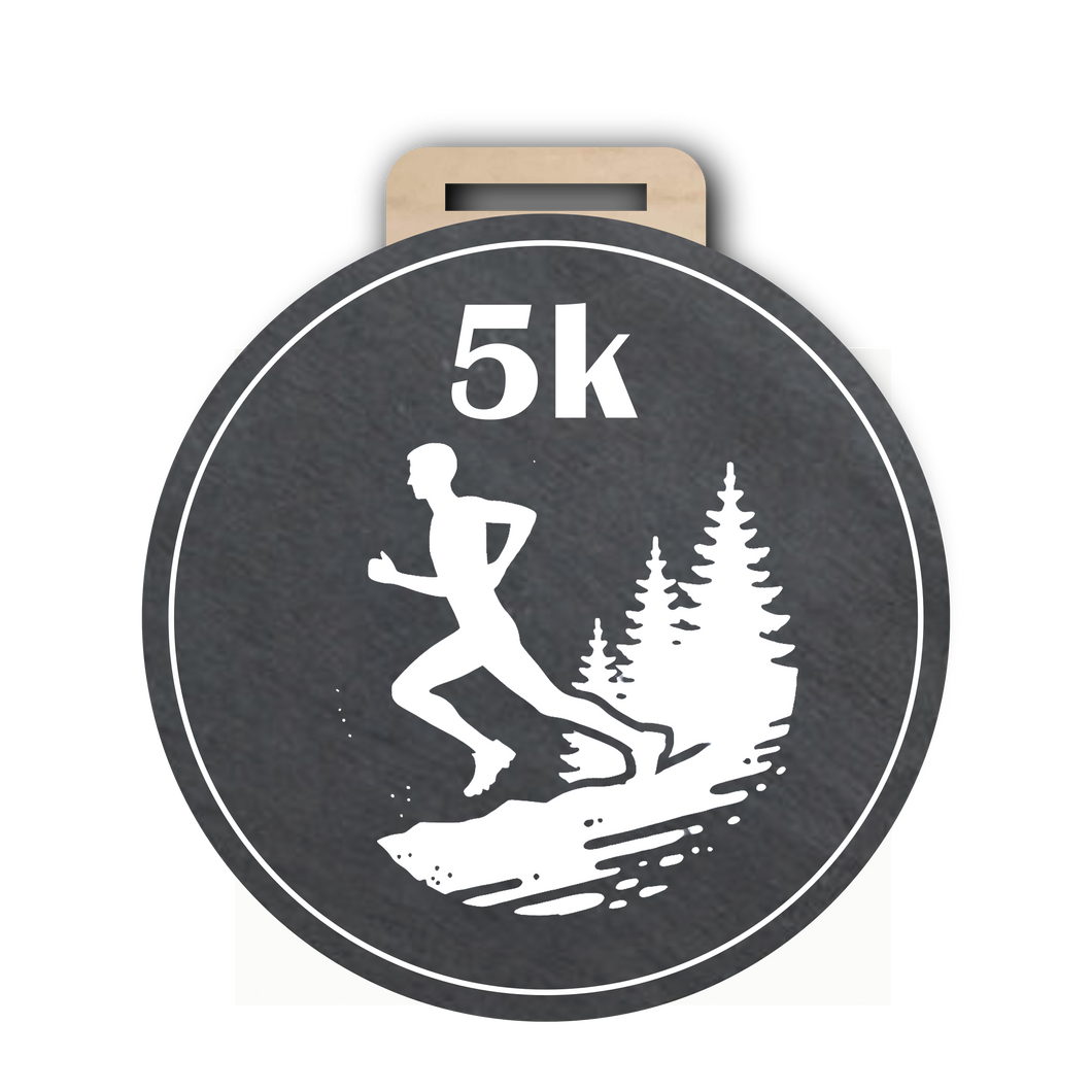 5k Medal Design 1 Slate