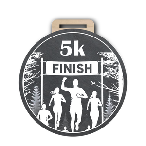 5k Medal Design 3 Slate