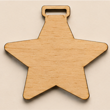 Load image into Gallery viewer, Customisable Wooden Medal 3mm
