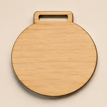 Load image into Gallery viewer, Customisable Wooden Medal 3mm
