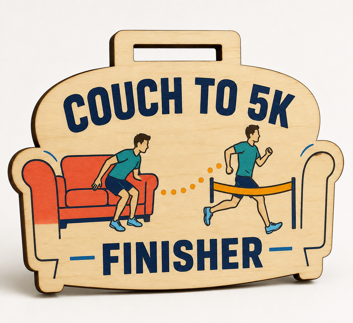C25K Medal - Colour Couch Design