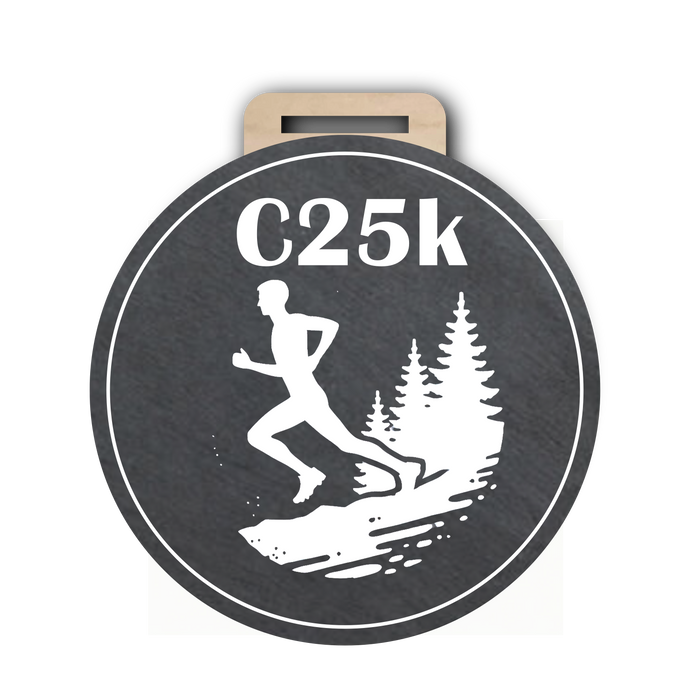 C25k Medal Design 1 Slate