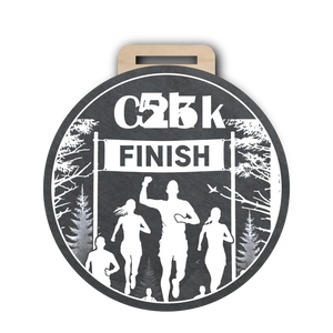 C25k Medal Design 3 Slate