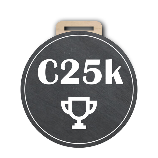 C25K Slate Medal - Trophy Design