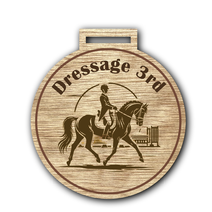 Dressage Medal 3rd