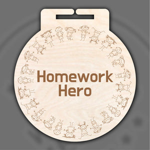 Homework Hero Medal