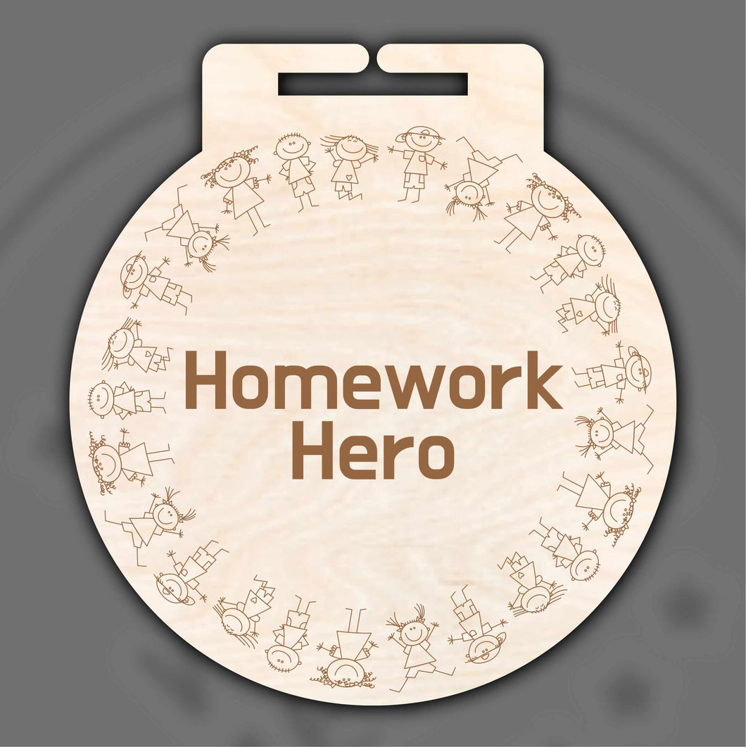 Homework Hero Medal