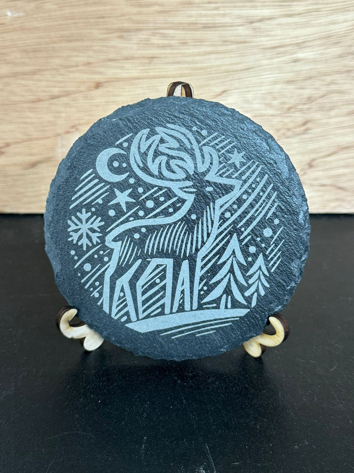 Slate coaster gift pack