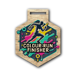 Colour Run Medal V4