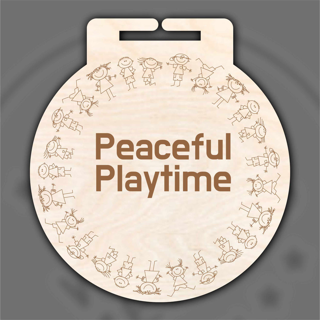 Peaceful Playtime Medal