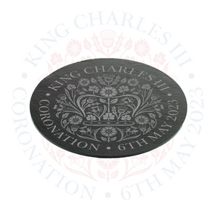 Coronation Slate Coaster (Limited Edition)