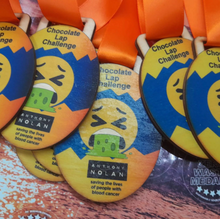 Load image into Gallery viewer, Custom Colour Printed Wooden Medal
