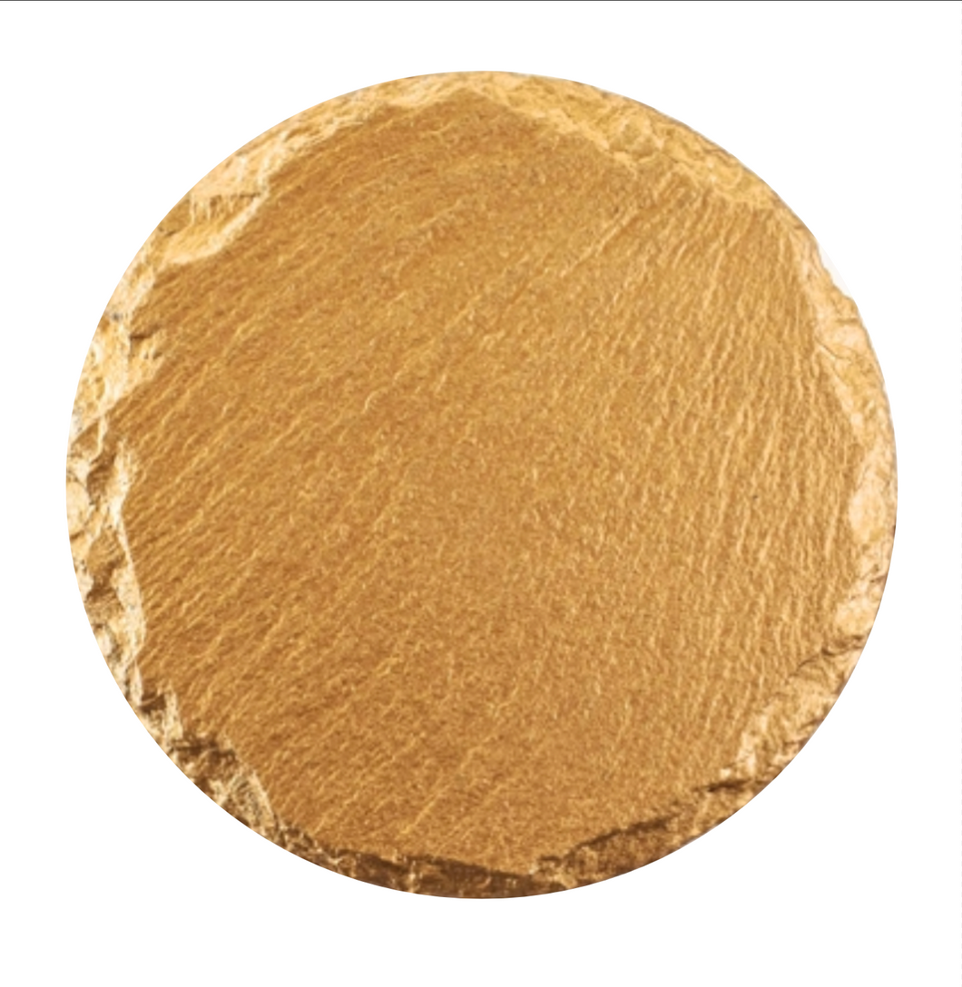 Gold Circular Premium Colour Slate Medal