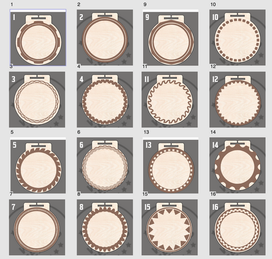 Super Budget Engraved Wooden Medal