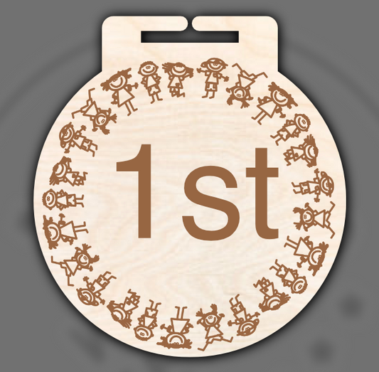 1st Medal x 10,20,50 and 100 pack