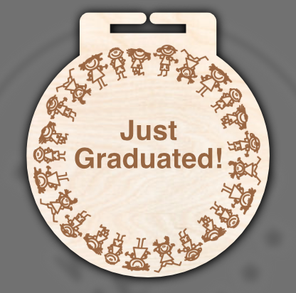 Graduate  Medal x 10,20,50 and 100 pack