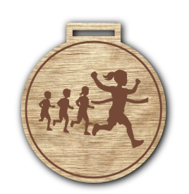 Circular Sports Day Medal 100 Pack